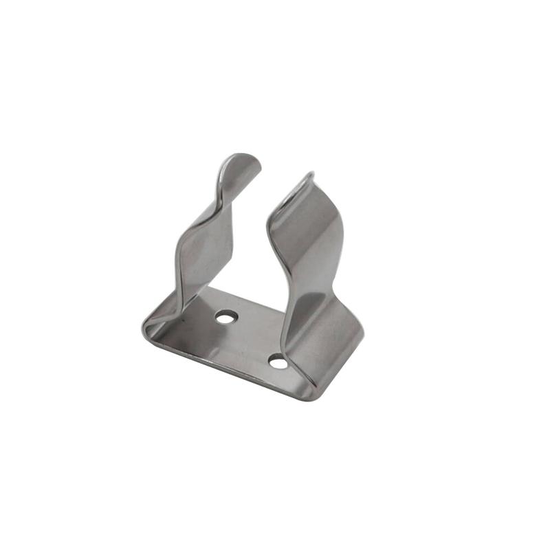 

Replacement Stainless Steel Boat Oar Holder Universal Durable Wall Mount Tube Holder Clips Spring Clips Silver Boat Hook Holder S