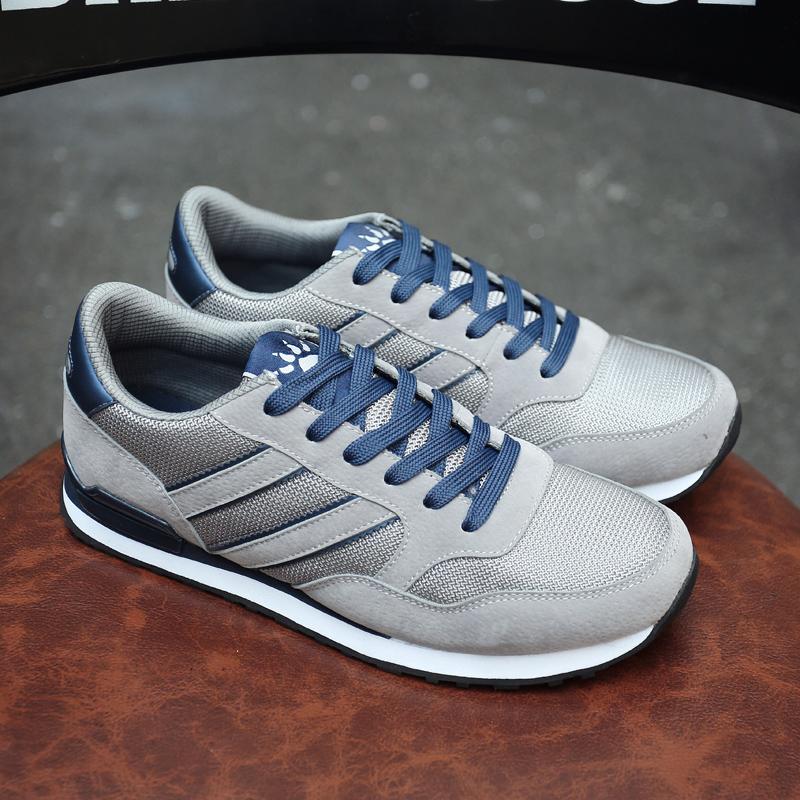 

Летние мужские модные сетчатые теннисные легкие кроссовки на платформе для активного отдыха на каждый день для бега дышащие универсальные спортивные туфли Zapatillas Hombre 40 серый