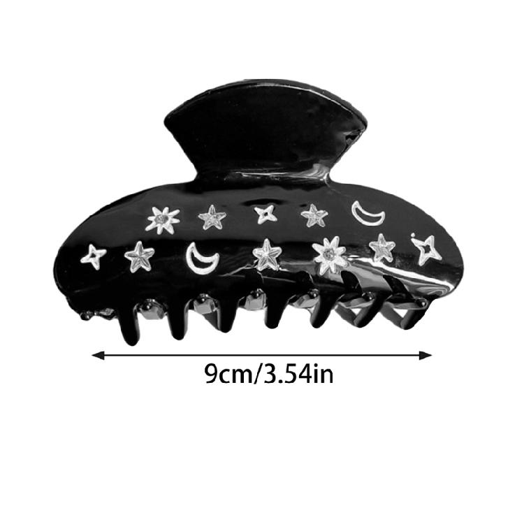 Moon Star Jaw Clip Hair Claw Clip Hair Grip Female Girl Hair Shaping Decorations