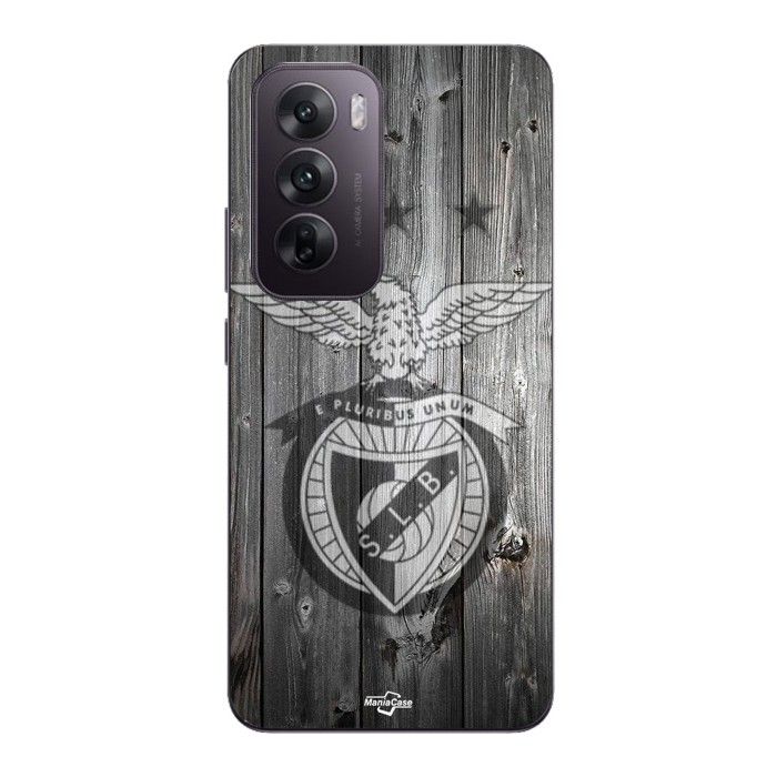 Coque Pour Oppo Reno 12 5g SCP benfica fond gris Maniacase