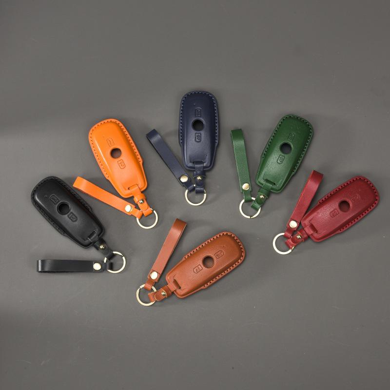 Leather Key Cover for Honda Gold Wing GL1800 Motorcycle