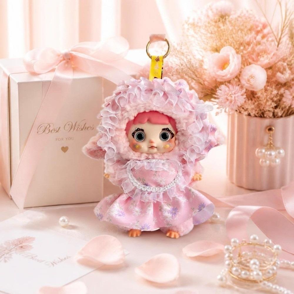 Sheep New Year Plush Lamb Pendant Hanging Ornaments Lamb Plush Toy Backpack Decor