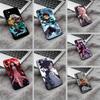D-S-Demon Slaye Soft Silicone Phone Case for Samsung Galaxy A73/A71/A72/A70/A53/A52/A51 - Black