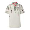 Women's Casual Fashion Floral Print Top Short Sleeved Loose Button Shirt