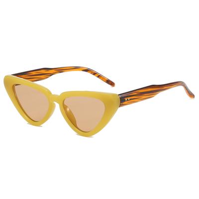 Fashion Cat Eye Sunglasses for Women Trendy UV400 Protection Luxury Designer Shades High Quality Female Eyewear
