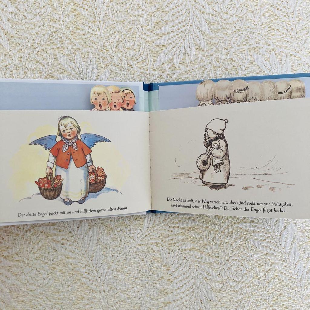 [USED] Foreign books, old books, German picture books, The lovely angels of Erzevenzwietor