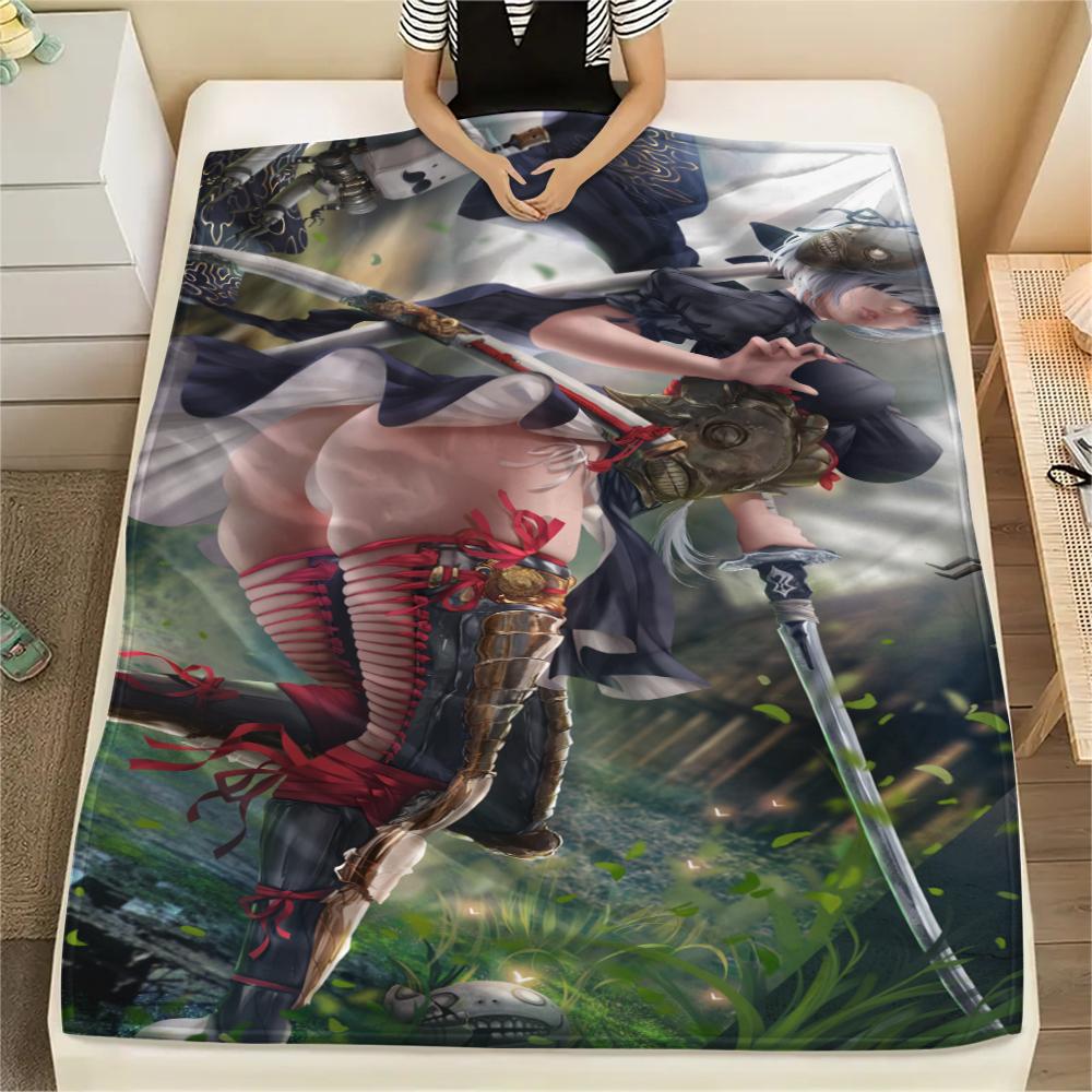 

1 шт. Фланелева ковдра з мультяшним принтом, Висока якість, Зручна для всіх сезонів, Декор для дому, Тепло та затишок, Ідеальний подарунок на Різдво, День народження 80cm x 120cm