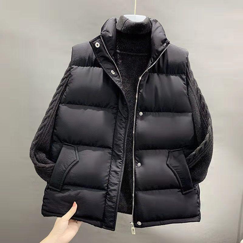 Vest Women's Down Cotton Vest Short Jacket