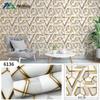 High-End Geometric 3D Wallpaper: Self-Adhesive, Waterproof, Moisture-Proof for E-sports or Home Decor