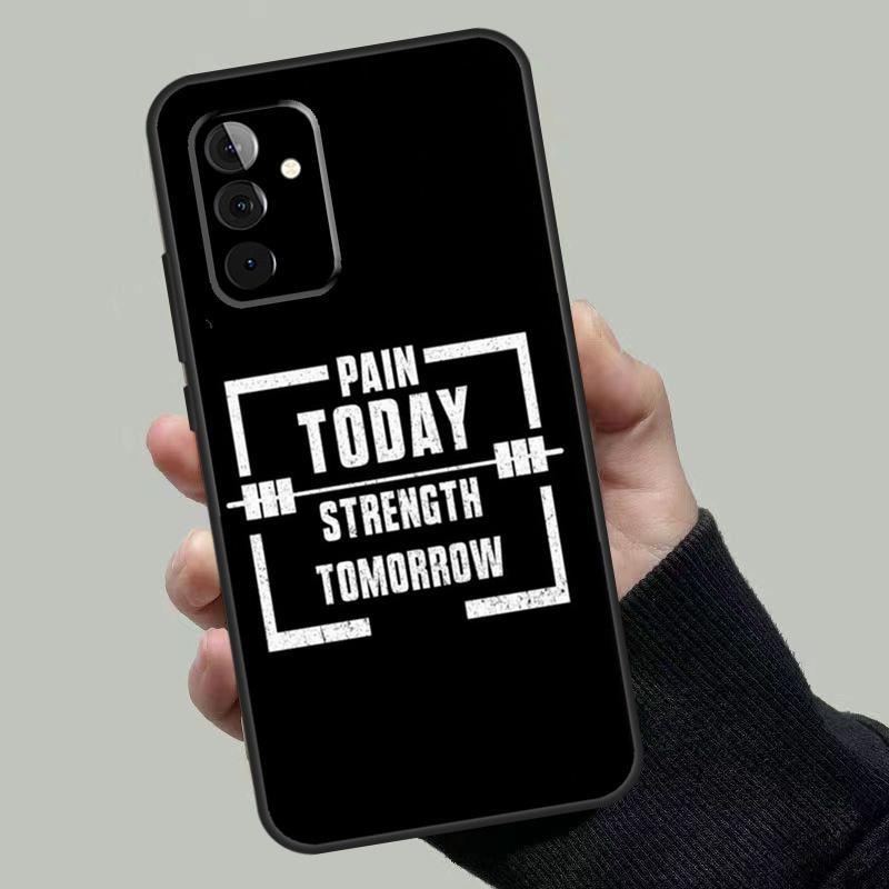 

Workout Motivation fitness Gym Funda For Samsung Galaxy A14 A24 A34 A54 A72 A52 A32 A22 A12 A51 A71 A33 A23 A13 A53 Case Samsung A71 4G