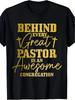 Plus Size, Men & Women' Plus Size Christian Church T-Shirt - Retro Pastor Apparel Suitable for Pasto