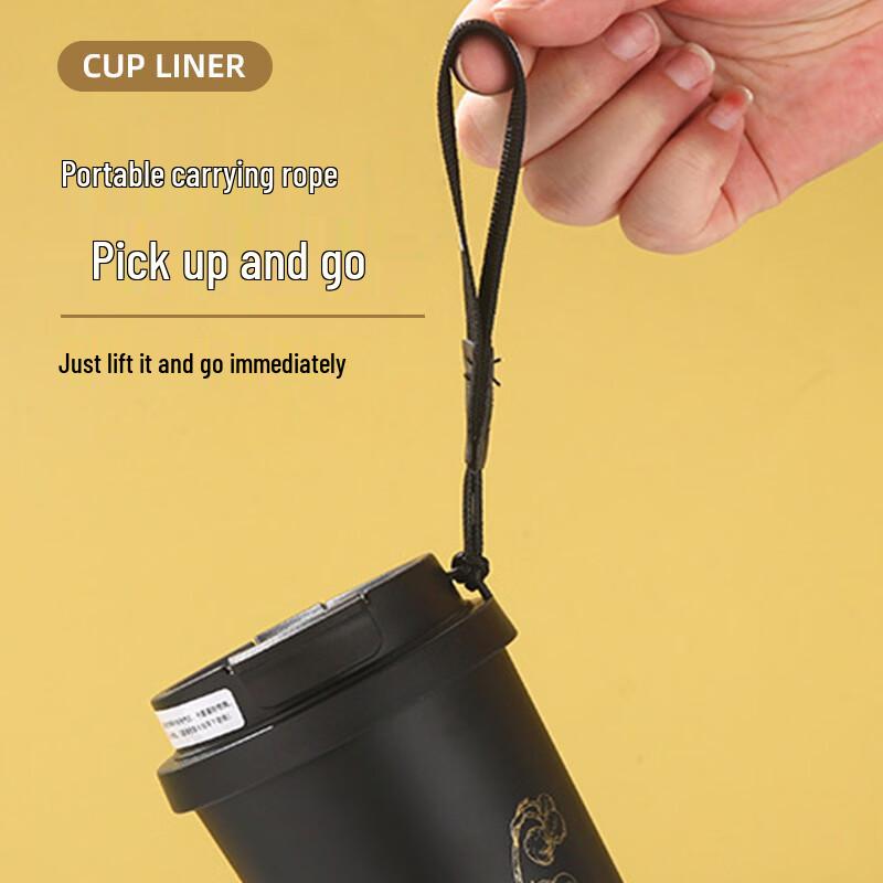 Shangqi Lily of the Valley Ceramic Travel Straw Cup