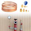 Metal & Rubber Fuels Injections Pumps Pressure Tester Multifunction Fuels Pressure Testing Set Upgrades for Stable Testing