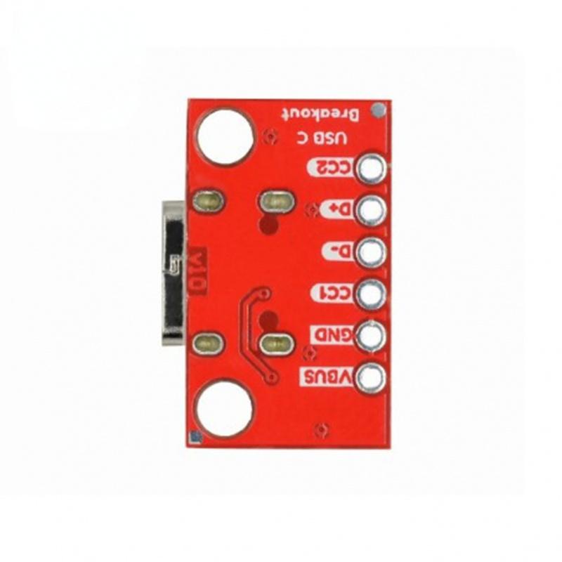 High Current Power Adapter Module TYPE‑C Female Socket Breakout Board USB3.1 16P To 2.54mm 5pcs/lot