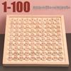 Sudoku Educational Toy: 1-100 Addition & Subtraction Board for Kindergarten Kids