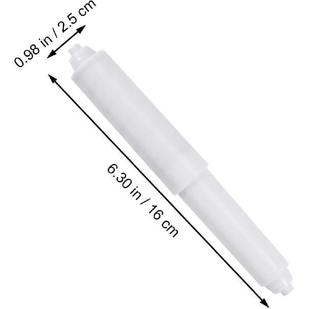 Toilet Paper Holder, 10 Pieces Toilet Paper Holder Roller Spindle Replacement Rod Plastic Spring Loaded