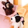 Stuffed Animal Dog Pendant Bag Charm Dog Plush Doll Puppy Plush Keychain  Girl Women