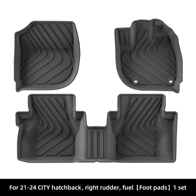 TPE Floor Mats & Trunk Liner for 21-24 Honda Fit/City Hatchback