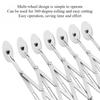 Stainless Steel Multifunctional Retractable Multi-wheel Roller Knife Fried Dough Stick Pizza Cake Maker Slicing Knife
