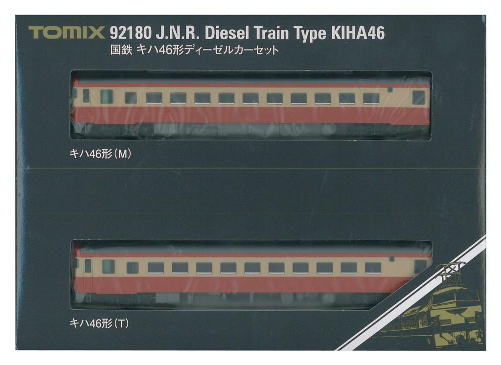 TOMIX N Gauge Kiha46 Typ Sada 92180 Železniční model Motorový vůz