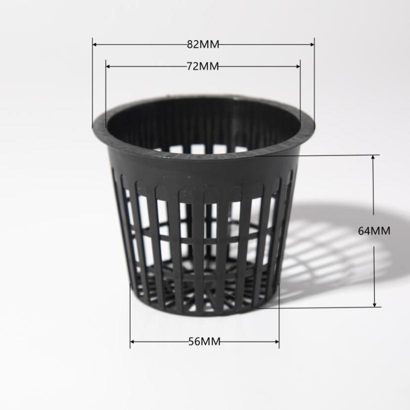 5 Pcs Plastic Plastic Porous Mesh Pot Root Control Orchid Pot Breathable Pot Hydroponic Planting Basket Rooting Pot
