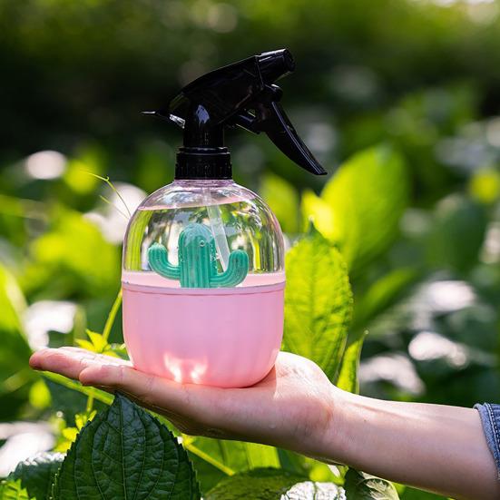 Plant Mister Bottle Spray Bottle with Adjustable Nozzle Mini Cactus Fine Mist Spray Bottle for Hairstyling Cleaning Watering Plants Disinfection
