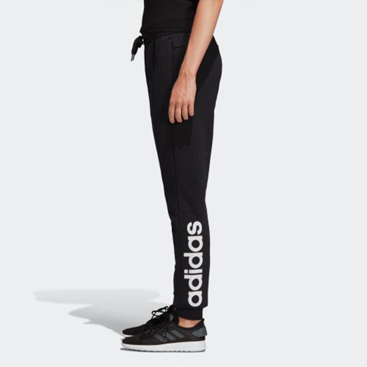 Adidas Fashion Outdoor Sports Knit Long Pants Women Bottoms Black DP2398