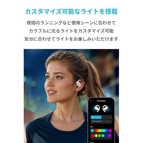 Anker Soundcore V20i (Bluetooth 5.4) [Open-ear wireless earphones / IP55 dustproof and waterproof standard / Up to 36 hours of playback / Multi-point