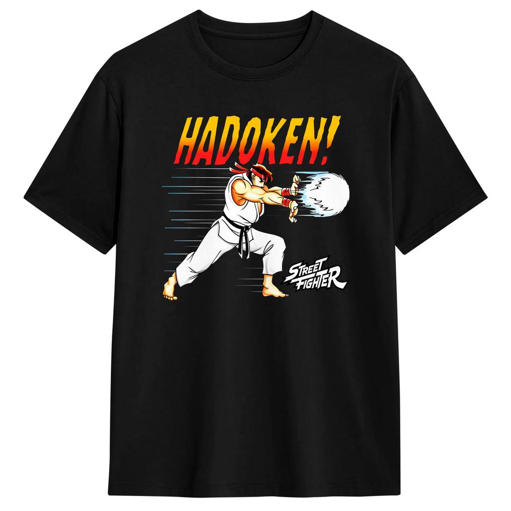 S-street M. Bison F-fighter II T-Shirt Beach Cotton T-Shirts For Couple Casual Tee Shirt Short