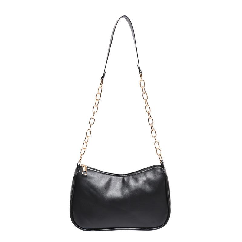 2024 Summer Fashionable Minimalist Black White Red Shoulder Crossbody Bag