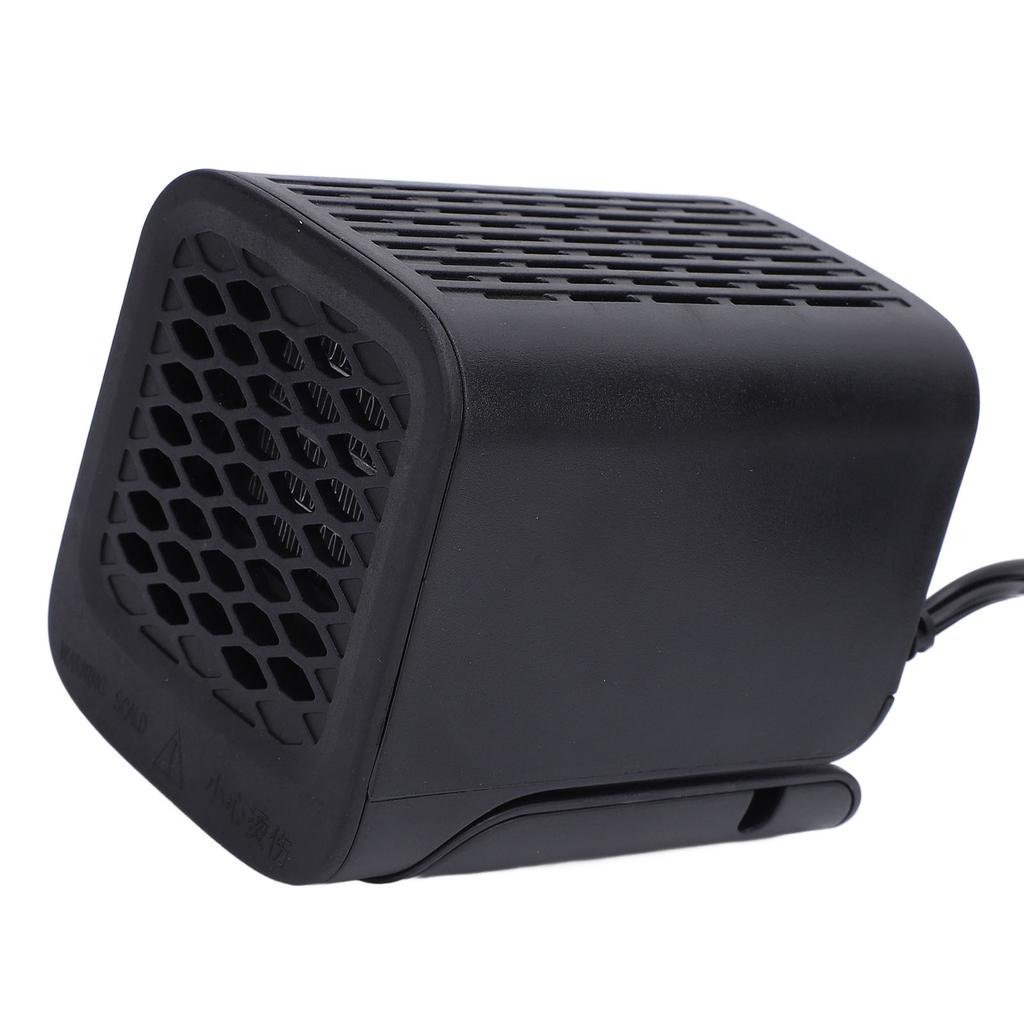 Car Heater Fan Plug In Cigarette Lighter Foldable 150W Fast Heating Hot Wind Blowing Windshield Defr