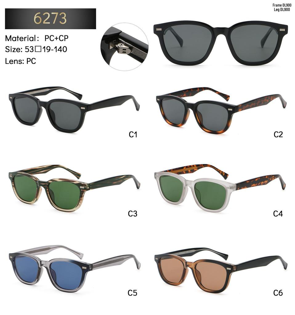 2026 Double Bridge Polarized Sunglasses - Large Frame for Men & Women, Face-Slimming, Lightweight Sun Protection