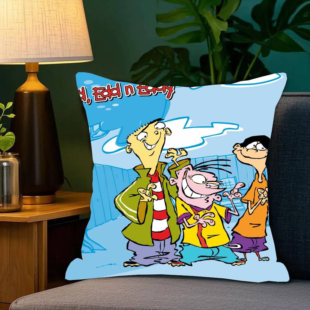 Ed EEdd N Eddy Pillow Case Fashion Square Pillowcase Bedroom Sofa Room Ins Decoration Leisure