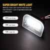 NJSBYL Xenon White LED License Plate Lights For 2023 2024 Kia Sportage 2016-2020 Kia Optima Rear Number Licence Plate LED Tag Lamps Assembly