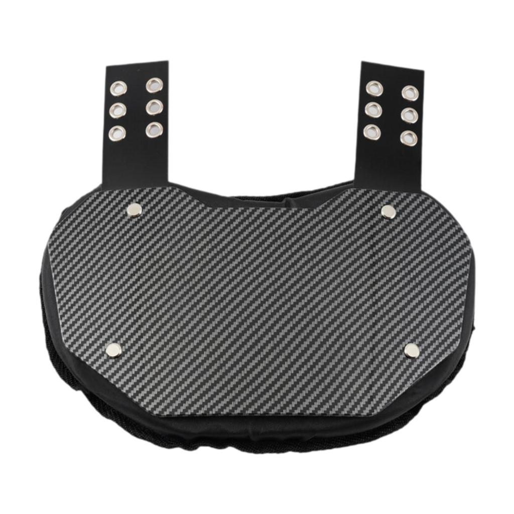 Football Backplate Universal Fit Foam Padding Abrasion Resistant Breathable Football Gear for Training Football Game Kids Adults
