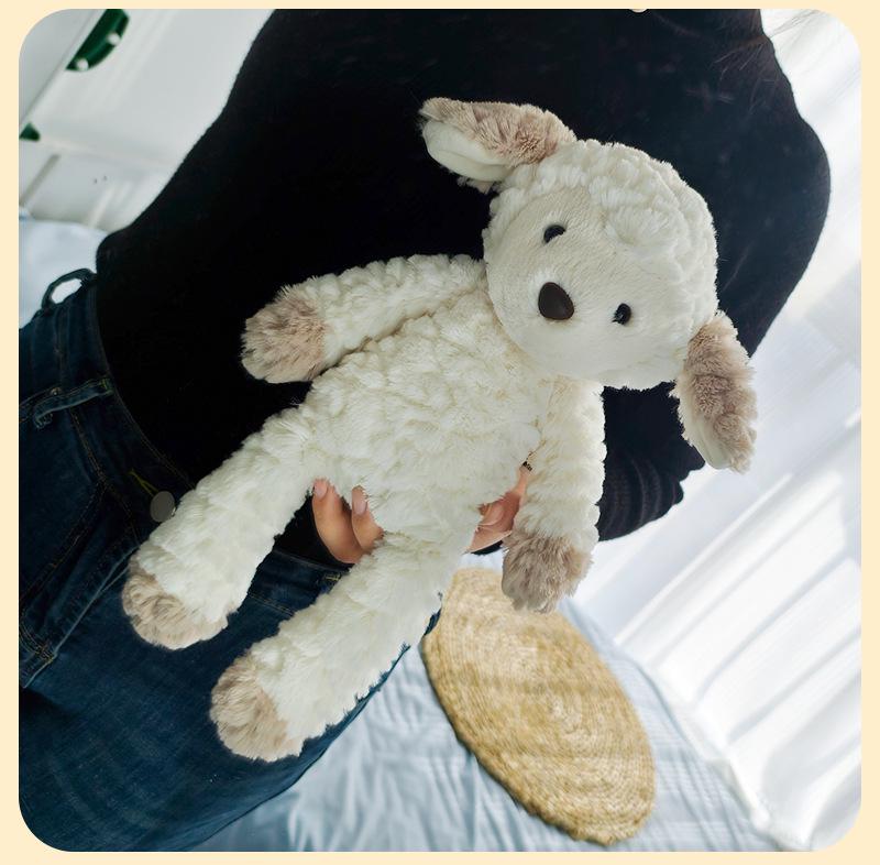 Plüsch Lamm Puppe: Stofftier für Kindergeburtstage oder Feste