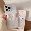 Wind Epoxy Transparent Bow Mobile Phone Case for Iphone16Promax Women's 15 Apple 17