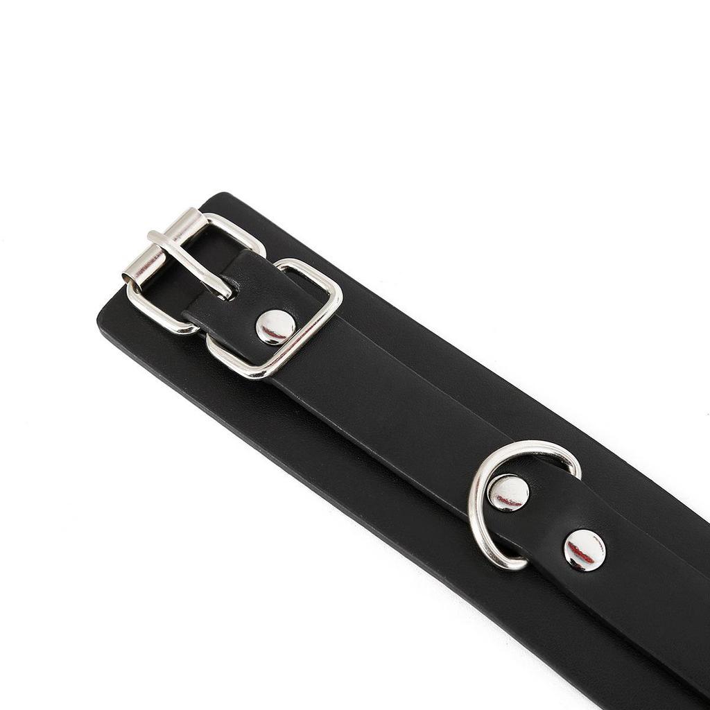 Kinky Collar Handcuffs & Back-Pull Anal Hook Training Restraint Tool