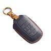High-Quality Handmade Senna Cowhide Key Cover for Toyota Alpha