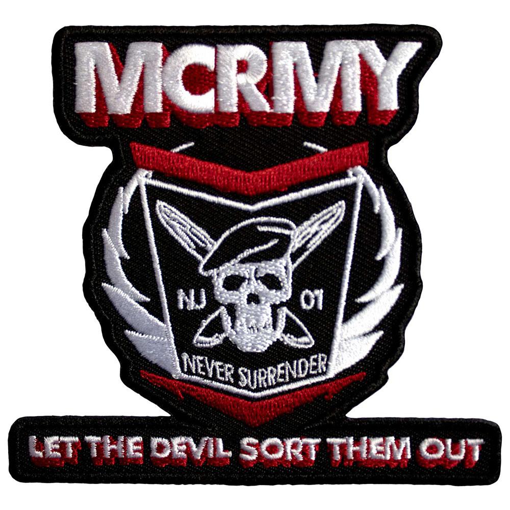 My Chemical Romance Never Surrender Woven Iron On Patch
