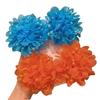 4pcs/set High Elastic Floral Hair Rope Beads Ponytail Holder Sweet Kids Head Rope  Girls