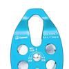 36KN Double Pulley for 16mm Rope Rock Tree Climbing Dragging - CE Approved