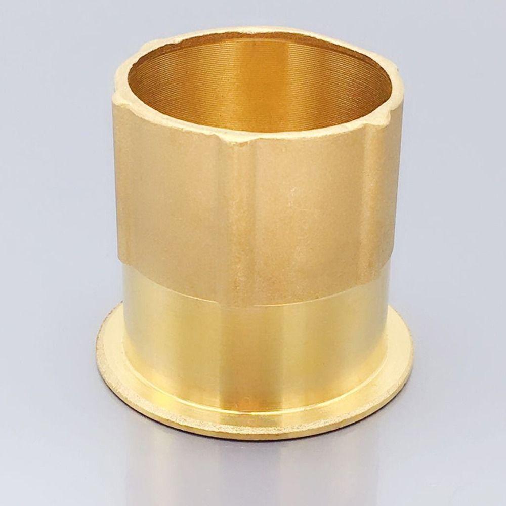 Durable Gold Brass Pipe Fitting Copper Hardware Accessories Hose Joint Multi Size Fixed Water Gap Fixed Fittings Tool