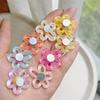 Flowers Nail Stand For Press On Nails Acrylic Shower Shelves Nail Display Magnetic Holder Manicure Organizer Tools