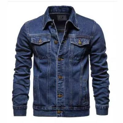 2023 Spring New Men's Slim Denim Jacket: Korean Style, Large Size Casual Coat