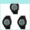 Classic Business Mens Digital Watch With Night Light Waterproof And Alarm For Outdoor Sports