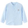 Balabala Boys' Striped Stand Collar Long-Sleeve Shirt