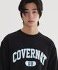 COVERNAT Slub Arch Logo Long Sleeve Black