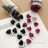Black Mini Claw Hair Clips for Bangs and Stray Hair