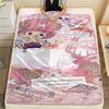 1 Stück One Piece Tony Tony Chopper Gemusterte Flanelldecke Geeignet für Alle Jahreszeiten Für Heimdekoration Wärme Und Komfort Geschenke Feiertagsgeschenk